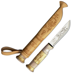 Нож Marttiini Lapp Knife with Horn Bone (110/220)