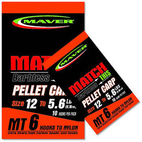 Поводок Maver Match This Hook To Nylon Pellet Carp №12/5.6Lbs