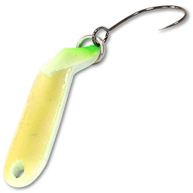 Блесна Megabass Izabella Abalone ab glow-lime spot