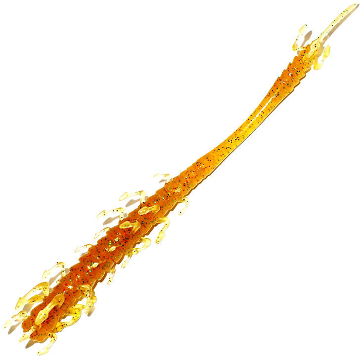 Силиконовая приманка Megabass Bobbit Worm 4 (10см) 04-Champange Aurora Flake (упаковка - 9шт)