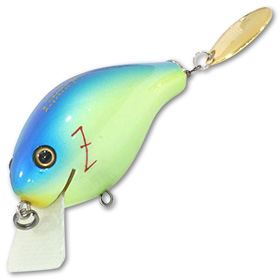 Воблер Megabass Z-Crank Jr Viblash Red Fine Chart Blue