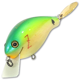 Воблер Megabass Z-Crank Jr Viblash Red Natural Green