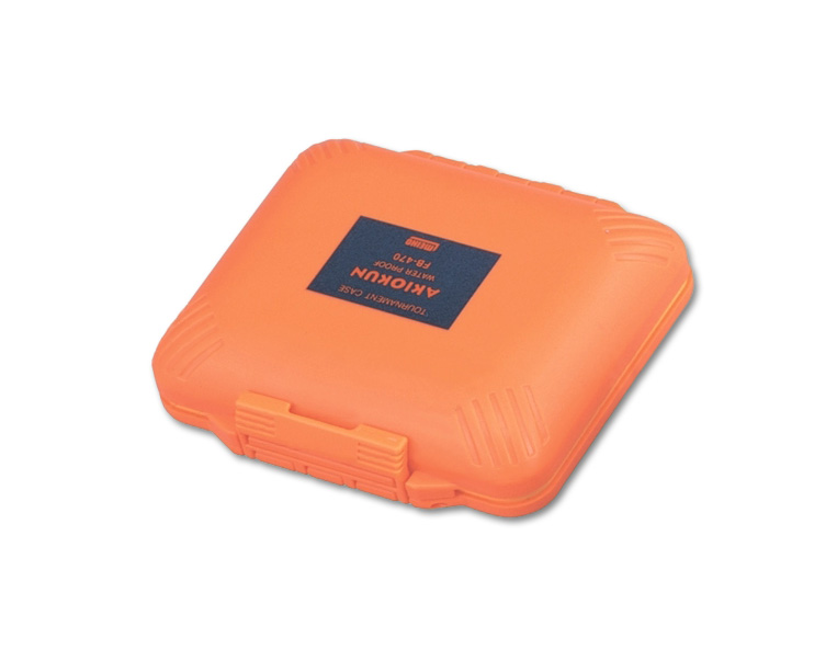 Коробка Meiho Waterproof Akiokun OR FB-470 для мелких аксессуаров (оранжевая)