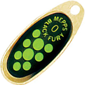 Блесна Mepps Comet Black Fury OR/CH (серебро/chartreuse) №00 (1.5г)
