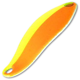 Блесна Miari Mini Atom оранжево-желтая семечка