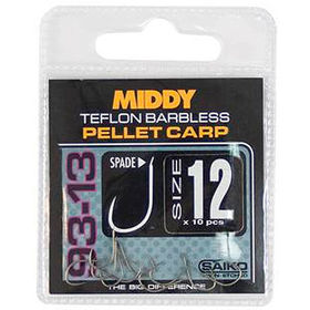 Крючки Middy T93-13 Pellet Carp Spade Hooks №14 (упаковка - 10шт)