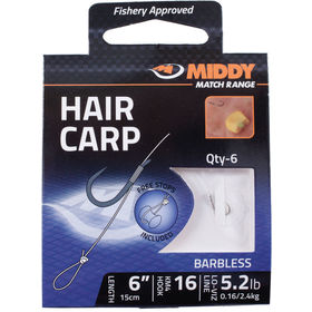 Поводки Middy Match KM4 Hair H.T.N. №18 0.16мм (упаковка - 6шт)
