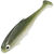 Виброхвост Mikado Real Fish (10см) Olive Bleak (упаковка - 4шт)