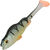 Виброхвост Mikado Real Fish (10см) Perch (упаковка - 4шт)