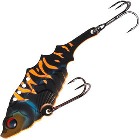 Блесна Mikado Cicada M-Vib №1 (5г) Mat Black Tiger