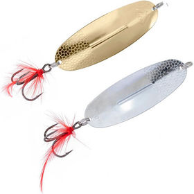 Блесна Mikado Shallow Monster (30г) Double с красной мушкой