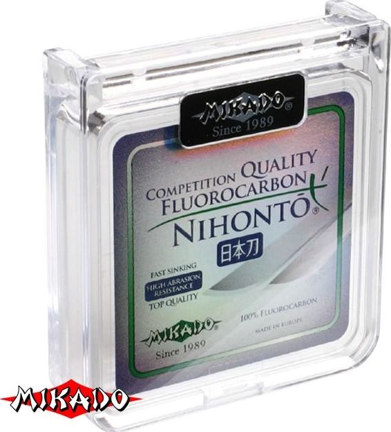 Леска мононить Mikado NIHONTO FLUOROCARBON QUALITY 0,22 (30 м) - 3.10 кг.