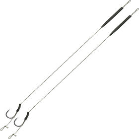 Карп-лидер Mikado Territory Classic Rig Pro с покрытием 23см №2/25lbs (2шт)