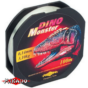 Леска Mikado Dino Monster 100 m 0.14 mm