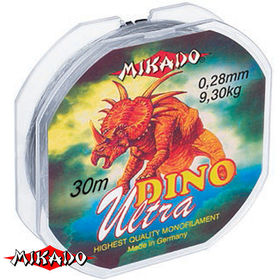 Леска Mikado Dino Ultra 30 m 0.12 mm (упаковка - 10 шт)