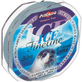 Леска Mikado Fineline Ice зимняя 0.20 mm (упаковка - 10 шт)