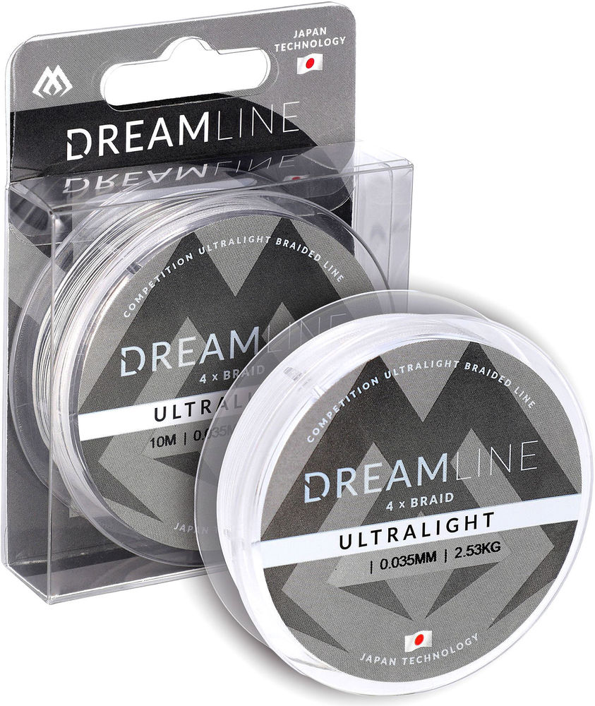Леска плетеная Mikado Dreamline Ultralight White