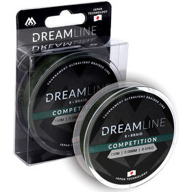 Леска плетеная Mikado Dreamline Competition Green 150м 0.08мм
