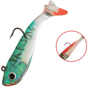 Виброхвост оснащенный Mikado Crystal Fish WXH-50 (10 см) 6  (упаковка - 2 шт)