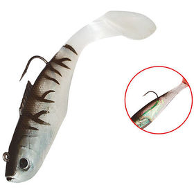 Виброхвост оснащенный Mikado Crystal Fish WXH-51 (13 см) 49 (упаковка - 2 шт)