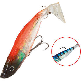Виброхвост оснащенный Mikado Crystal Fish WXH-59 (10 см) 41 (упаковка - 2 шт)