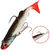 Виброхвост оснащенный Mikado Crystal Fish WXH-64 (6 см) 62  (упаковка - 2 шт)