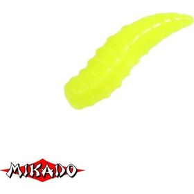 Опарыш силиконовый Mikado TROUT CAMPIONE (чеснок) 1.5 см. / 005