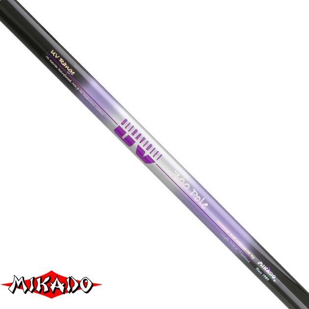 Удилище телескопическое без колец Mikado ULTRAVIOLET Pole