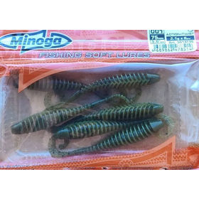 Силиконовая приманка Minoga Action Twist 2 (5см) 001 (упаковка - 9шт)