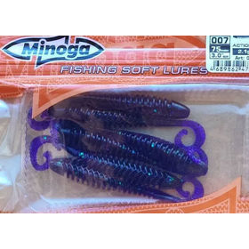 Силиконовая приманка Minoga Action Twist 2 (5см) 007 (упаковка - 9шт)