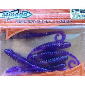 Силиконовая приманка Minoga Action Twist 2 (5см) 008 (упаковка - 9шт)