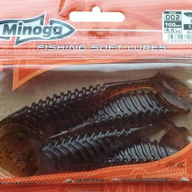 Силиконовая приманка Minoga Shah 3 (7.5см) 002 (упаковка - 6шт)