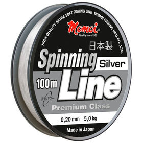 Леска Momoi Spinning Line Silver 0,16мм, 3,0кг, 100м