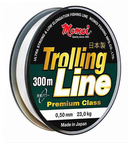 Леска Momoi Trolling Line 150м 0.33мм (прозрачная)