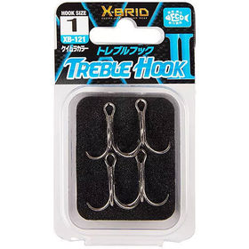 Тройник Morigen Treble Hook XB-121 #2 (упаковка - 5шт)