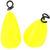 Груз Крашеный Колокол с быстросъемной застежкой (10г) 02-желтый