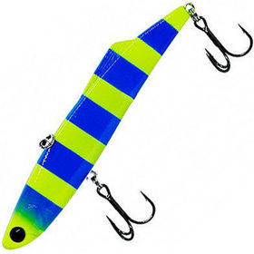 Воблер Mottomo Blade Vib Slim 125S (42г) Blue Chartreuse