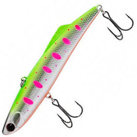 Воблер Mottomo Blade Vib Slim 125S (42г) Chart Silver Tiger