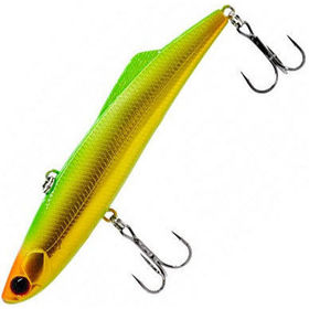 Воблер Mottomo Blade Vib Slim 125S (42г) Gold Green