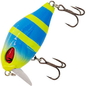 Воблер Mottomo Nerv SSR 42F (7г) Blue Chartreuse