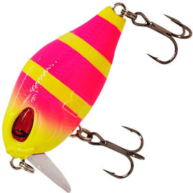 Воблер Mottomo Nerv SSR 42F (7г) Pink Chartreuse