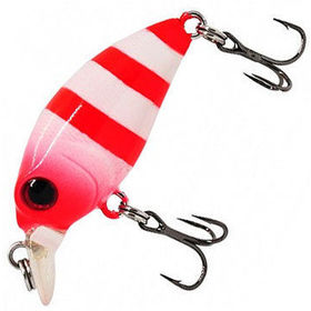 Воблер Mottomo Stalker SR 32F (2.6г) White Red
