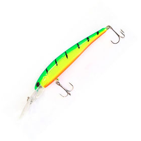 Воблер Mottomo Deep Hooker 90 F (8.5 г) Lime Tiger