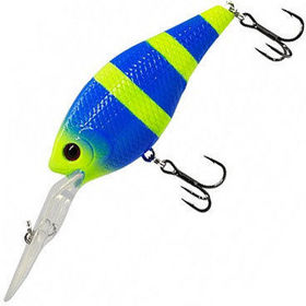 Воблер Mottomo Deep Wrestler 70 F (17.5 г) Blue Chartreuse