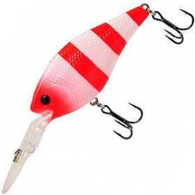 Воблер Mottomo Deep Wrestler 70 F (17.5 г) White Red