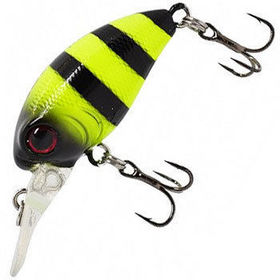 Воблер Mottomo Stalker DR 32 F (3 г) Chartreuse Black