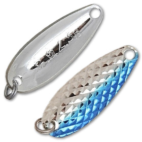 Блесна Mukai Keiryu Iwana Diamond Cut 04 Blue Silver
