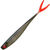 Мягкая приманка Narval Fishing Skinny Slug (20см) 046-Black Silver (упаковка - 2шт)