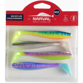 Мягкая приманка Narval Choppy Tail 12cm #Mix M07