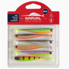 Силиконовая приманка Narval Fishing Skinny (8см) Mix M02